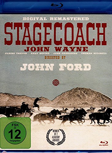 JOHN WAYNE: Stagecoach (Remastered Edition) [Blu-ray] von /