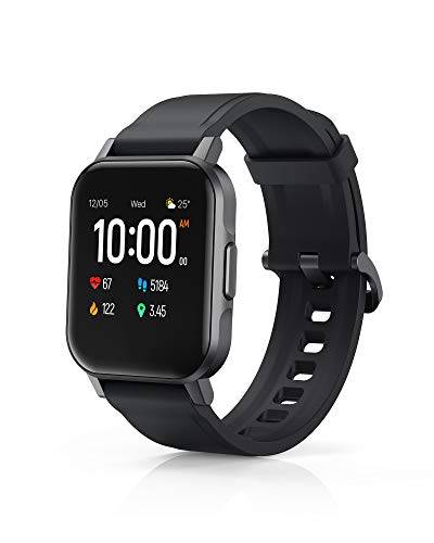 通用 Smart Watch, Fitness-Tracker, 12 Aktivitätsmodi, IPX6, wasserdicht, schwarz, großes TEF-Display 1,4 Zoll (3,6 cm) mit Einer Auflösung von 320 x 320p von 通用