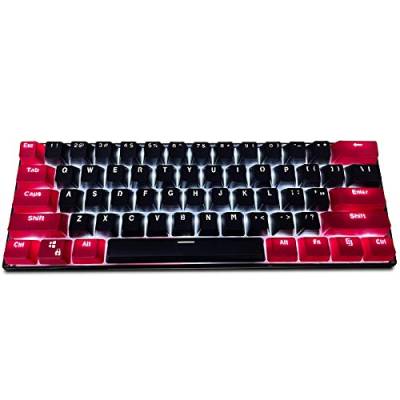 Tastenkappen 61 PBT Tastenkappen-Set Double Shot OEM Profil Hintergrundbeleuchtung Tastenkappen ANSI Layout für Cherry Gateron Kailh Switch Mechanische Tastatur von 通用