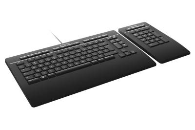 3Dconnexion Keyboard Pro with Numpad - Tastatur und Nummernfeld - USB - QWERTY - GB von 3Dconnexion