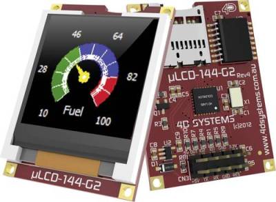 4D Systems uLCD-144-G2 Display-Modul 3.7cm (1.44 Zoll) von 4D Systems