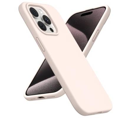 ACRONIX Hülle Kompatibel mit iPhone 15 Pro Max(6,7"),Case mit innem Soft Microfaser Tuch Futter,Ultra Dünn Stoßfester Kratzfestem Handyhülle [Kompletter Schutz]-Rosa von ACRONIX