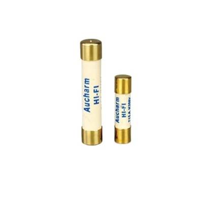 2 Stück Aucharm Fuse Tube Fever Grade Silber Sicherung Silberlegierung CD Plattenspieler Verstärker Vorverstärker -Verstärker vergoldet JIZTGEDM (Color : 6.3a, Size : 6mmx32mm) von ADovz