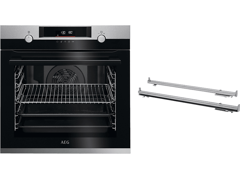 AEG BPC53501, Backofen (Einbaugerät, 72 l, 596 mm breit), Serie 6000 mit SurroundCook von AEG