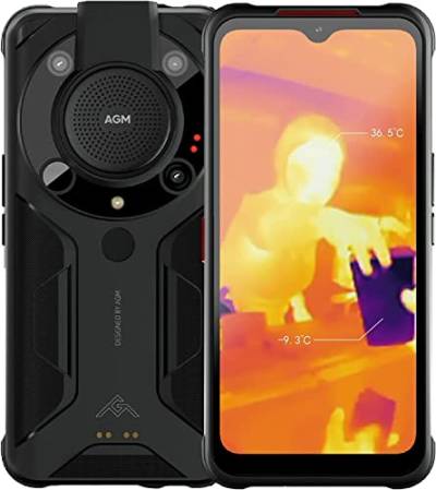 AGM GM Glory Pro Outdoor Handy 5G mit 256x192 Wärmebildkamera, 8GB+256GB Outdoor Smartphone ohne vertrag Qualcomm Snapdragon 480, 20MP Nachtsichtkamera+48MP Kamera 6.53" FHD+ 6200mAh, IP68 von AGM