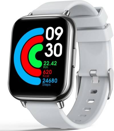 AGPTEK Smartwatch (1,69 Zoll, iOS und Android), Armbanduhr mit Musiksteuerung Herzfrequenz Wasserdicht Fitness Tracker von AGPTEK