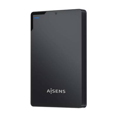AISENS - ASE-2520B - Externes Gehäuse 2,5" 9,5 mm Sata A USB 3.0/Usb3.1 Gen1, schwarz von AISENS