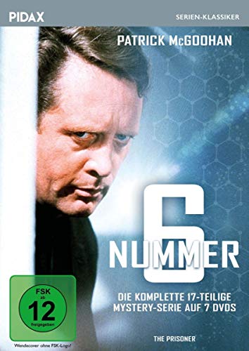 Nummer 6 (The Prisoner) / Die komplette 17-teilige preisgekrönte Mystery-Kultserie (Pidax Serien-Klassiker) [7 DVDs] von AL!VE