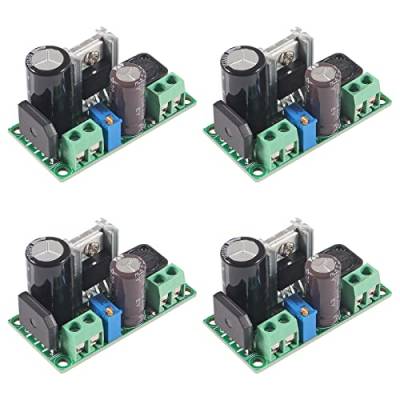 ALAMSCN 4 Stück LM2596HV DC-DC Buck Converter Wandler Spannungsregler AC 5-30V DC 5-48V 24V 36V 48V zu DC 2.5-35V 12V Buck Converter Modul Einstellbare Ausgangsspannung Abwärtsmodul von ALAMSCN