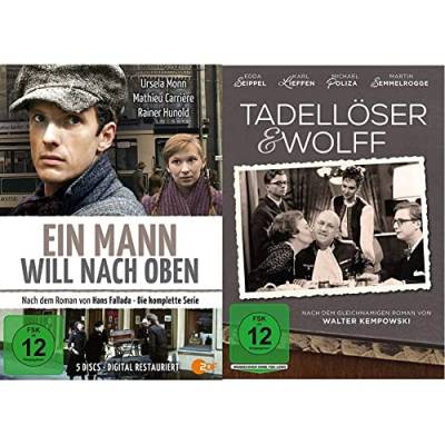 Ein Mann will nach oben - Die komplette Serie - Neuauflage [5 DVDs] & Tadellöser & Wolff (Zweiteiler) von ALIVE AG