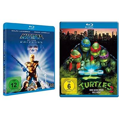 Masters of the Universe [Blu-ray] & Turtles 2 - Das Geheimnis des Ooze [Blu-ray] von ALIVE AG