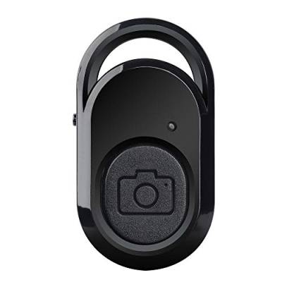 AMATHINGS Bluetooth Fernbedienung Selbstauslöser Handy für Smartphones und Tablets – Selfieauslöser Bluetooth Remote Shutter kompatibel mit IOS und Android (1 Stück) von AMATHINGS