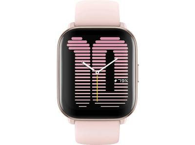 AMAZFIT Active Smartwatch Aluminiumlegierung Silikon, 20 mm, Petal Pink von AMAZFIT
