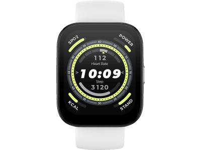 AMAZFIT Bip 5 Smartwatch Kunststoff Silikon, 22 mm, Cream White von AMAZFIT