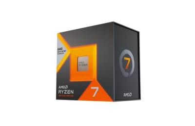 AMD Ryzen 7 7800X3D Prozessor mit 3D V-Cache-Technologie, 8 Kerne/16 verzerrte Threads, Zen 4-Architektur 104 M Cache, 120 W TDP, bis zu 5,0 GHz Boost-Frequenz, AMD 5, DDR5 & PCIe 5.0 von AMD