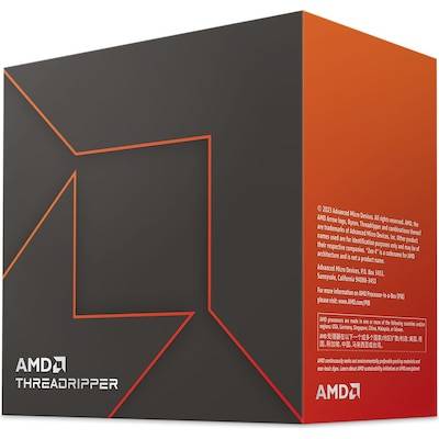 AMD Ryzen Threadripper 7960X (24x 4.2 GHz) Sockel SP6 (sTR5) von AMD