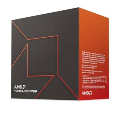 AMD Ryzen Threadripper 7980X 64x 3.20-5.10GHz Boxed ohne Kühler von AMD