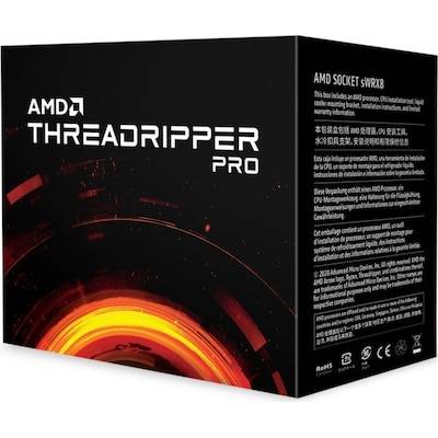 AMD Ryzen Threadripper PRO 3955WX (16x 3,9GHz) 64MB Cache Sockel WRX8 von AMD