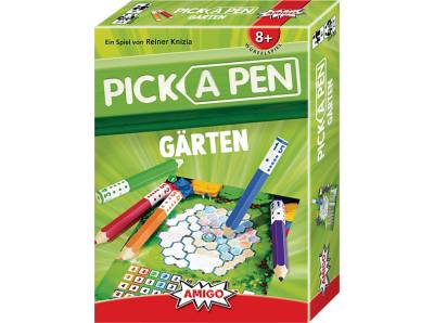 AMIGO 02410 - Pick a Pen: Gärten Kinderspiel Mehrfarbig von AMIGO