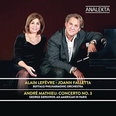 André Mathieu: Concerto Nr. 3 / Gershwin: An American in Paris von ANALEKTA