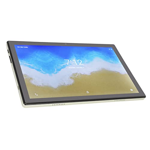 ANGGREK 10,1 Zoll 12 Tablet Octa Core 5G WiFi 8 GB RAM 128 GB ROM Dual SIM, HD-Display, Reibungsloser Betrieb, 5800 MAh Akku, für (EU-Stecker) von ANGGREK