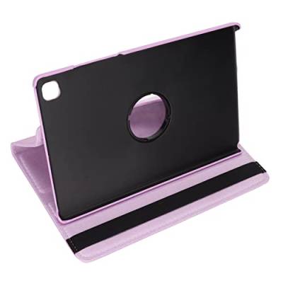 ANGGREK Schlanke Tablet-Hülle für Tab A7 (T500/T505/T507) 10,4 Zoll, Tragbar mit Verstellbaren Winkeln, Hochwertigem Kunstleder, Präzisen Ausschnitten (Rosa) von ANGGREK