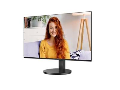 AOC 27B3CF2 - 27 Zoll Full HD Monitor, Lautsprecher, höhenverstellbar (1920x1080, 100 Hz, HDMI, USB-C (65W PD), USB Hub) schwarz von AOC