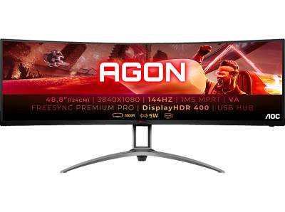 AOC AG493QCX 48,8 Zoll Full-HD Gaming Monitor (1 ms Reaktionszeit, 144 Hz) von AOC