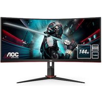 AOC CU34G2X 86,4cm (34") WQHD Gaming Monitor 21:9 HDMI/DP/USB 144Hz 1ms FreeSync von AOC