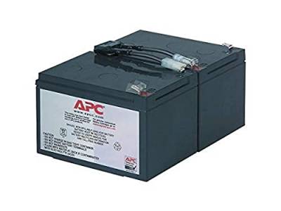 APC RBC6 - Ersatzbatterie für Unterbrechungsfreie Notstromversorgung (USV) von APC - passend für Modelle SMT1000I / SUA1000I und andere von APC