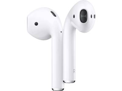 APPLE AirPods (2. Generation), In-ear Kopfhörer Bluetooth Weiß von APPLE