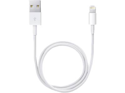 APPLE ME291ZM/A, Lightning Connector auf USB Kabel, Weiß von APPLE