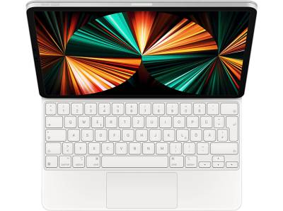 APPLE Magic Keyboard, Apple, iPad Pro 12.9 Zoll (3., 4., 5., 6. Generation) Tastatur White von APPLE