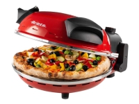 Ariete 0909, 1 Pizza/Pizzen, 33 cm, Mechanisch, 400 °C, 0,5 h, Schwarz, Rot von ARIETE