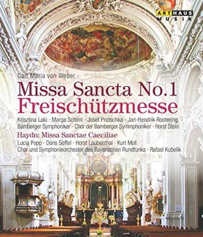 Weber/Haydn: Missa Sancta/Missa Sanctae Caeciliae (Basilika Waldsassen 1986, Basilika Ottobeuren 1982) [Blu-ray] von ARTHAUS