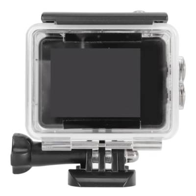 ASHATA 4K-WLAN-Actionkamera, 20 MP Wasserdicht, 4-Fach-Zoom, 2,0-Zoll-HD-Bildschirm, Tragbare Sportkamera, Unterwasserkamera mit Mehreren Aufnahmemodi, Zoom-Funktion und Webcam-Funktion von ASHATA