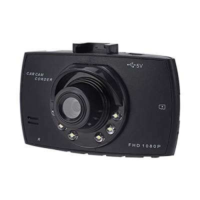 ASHATA Auto-Dashcam Vorne und Hinten, 1080P FHD-Nachtsicht-Auto-Armaturenbrettkamera-Recorder, 170-Grad-Weitwinkel, Loop-, Schwerkrafterkennung, Parkmonitor Usw von ASHATA