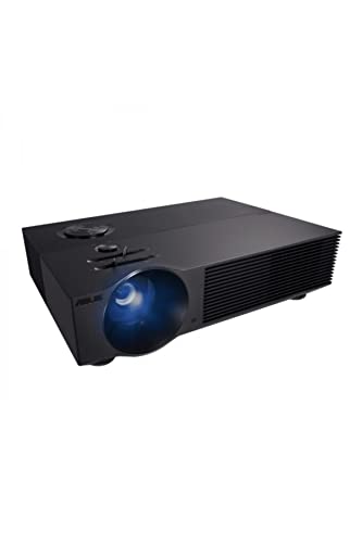 ASUS H1 LED-Projektor (Full HD, 3000 Lumen, 120 Hz, 125% Rec. 709, 125% sRGB, integrierter 10W-Lautsprecher, HDMI, RS-232, RJ45, Full HD@120Hz auf PS5 Xbox Series X/S) von ASUS