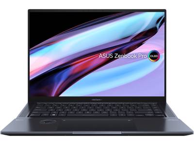 ASUS ZenBook Pro 16X OLED UX7602BZ-MY005W, Notebook, mit 16 Zoll Display Touchscreen, Intel® Core™ i9,i9-13900H Prozessor, 32 GB RAM, 2 TB SSD, NVIDIA GeForce RTX™ 4080, Tech Black, Windows 11 Home (64 Bit) von ASUS