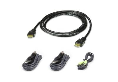 ATEN Cable KIT HDMI/USB/SP L:1.8M, 2L-7D02UHX4 (HDMI/USB/SP L:1.8M) von ATEN