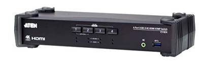 Aten 4-Port USB 3.0 4K HDMI KVMPâ„¢ Switch with Audio Mixer Mode von ATEN