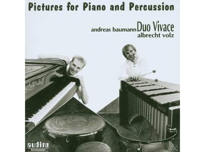 Volz, Duo Vivace (baumann, - Pictures For Piano And Percuss (CD) von AUDITE MUS