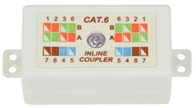 AV:LINK RJ45 Cat 6 Gigabit Inline Punchdown Kronenkoppler Joiner für Ethernet-Kabel von AV Link