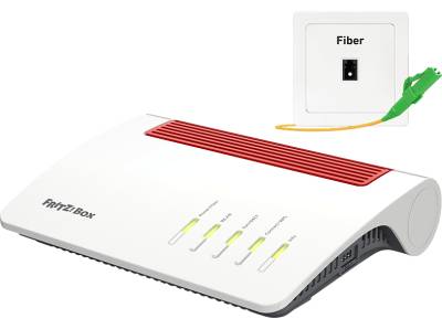 AVM FRITZ!Box 5590 Fiber, 3600 MBit/s, Wi-Fi 6 Glasfaser Router von AVM