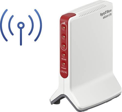 AVM FRITZ!Box 6820 LTE WLAN Router mit Modem Integriertes Modem: LTE 2.4GHz 450MBit/s von AVM