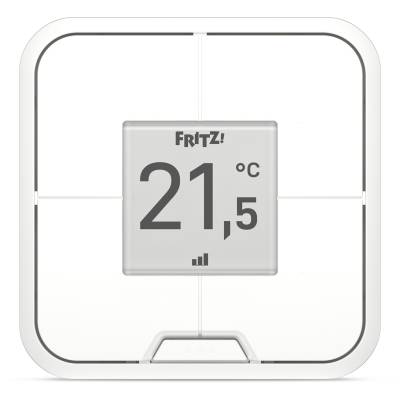AVM FRITZ!DECT 440 [Smart Home Fernbedienung, Temperaturgeber für Heizungsregler] von AVM