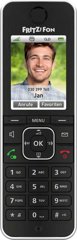 AVM FRITZ!Fon C6 DECT-Telefon (Mobilteile: 1) von AVM