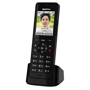 AVM FRITZ!Fon X6 Schnurloses Telefon mit Anrufbeantworter schwarz von AVM
