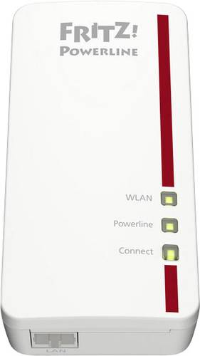 AVM FRITZ!Powerline 1260 Single Powerline WLAN Einzel Adapter 20002789 1200MBit/s von AVM