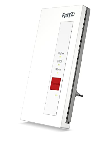 AVM FRITZ!Smart Gateway:Einfache Anbindung von Zigbee 3.0 und DECT-ULE LED-Lampen,Steuerung per FRITZ!App und FRITZ!Fon, Erweiterung der Geräteanzahl im Smart Home und stabile Verbindung über WLAN/LAN von AVM